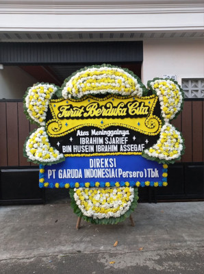 Papan Bunga Duka di Torere