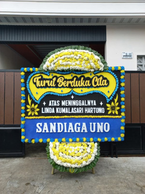 Papan Bunga Duka di Torere